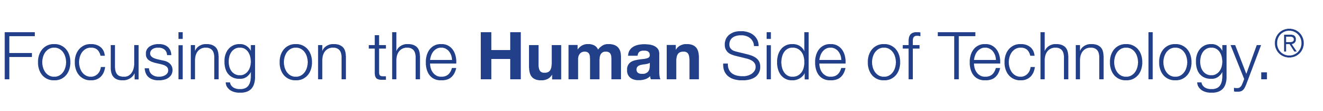 focusing on the human side of technology